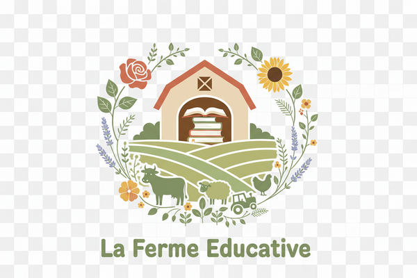 logo ferme educative et florale